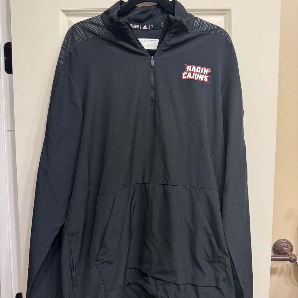 Adidas Ragin Cajuns Athletic Pullover